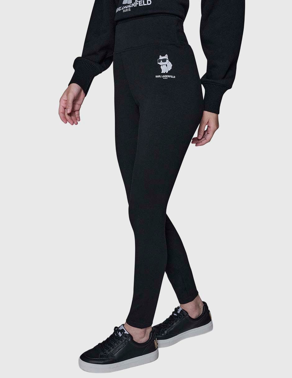 Legging Karl Lagerfeld Paris a la cintura con elástico para mujer