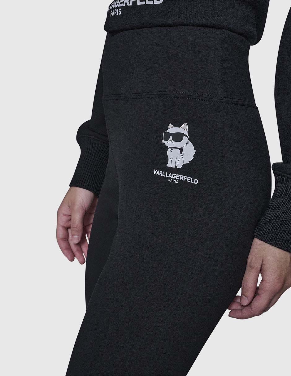 Legging Karl Lagerfeld Paris a la cintura con elástico para mujer