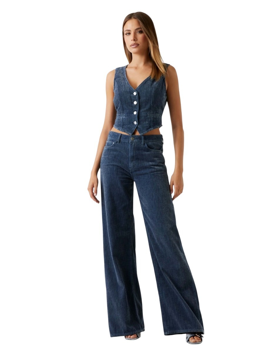 Jeans relaxed ampliopara mujer 5
