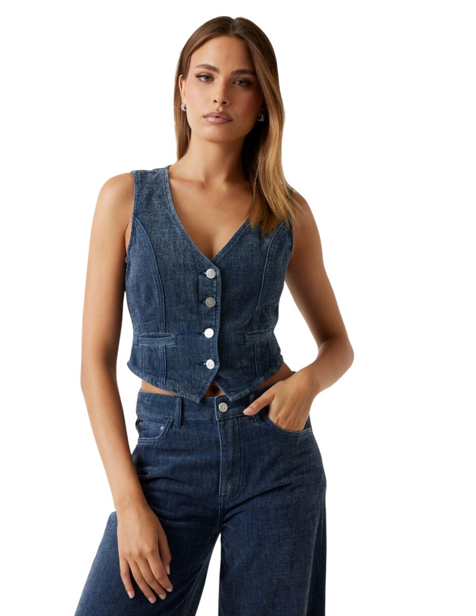 Chaleco de algodón para mujer 5