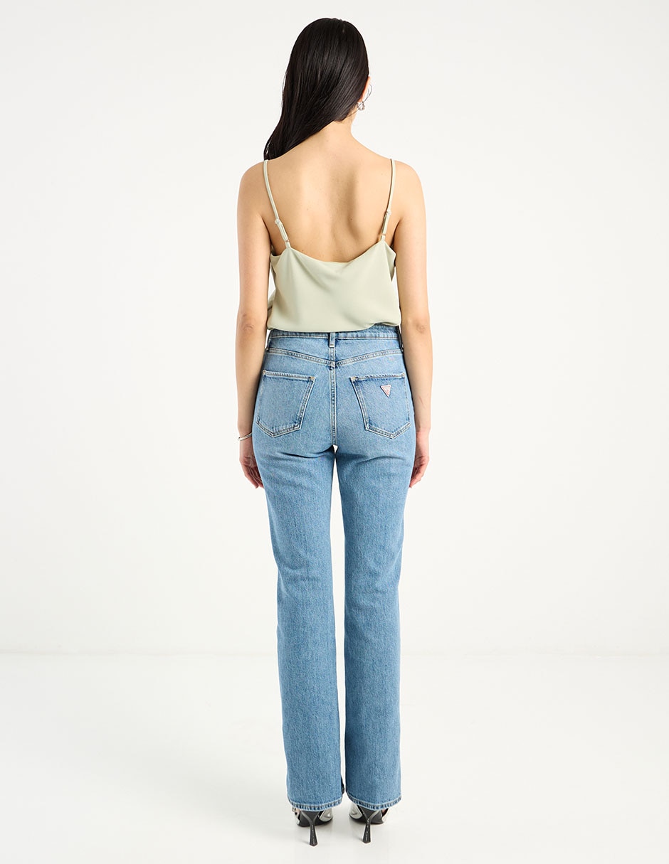 Jeans straight para mujer 6