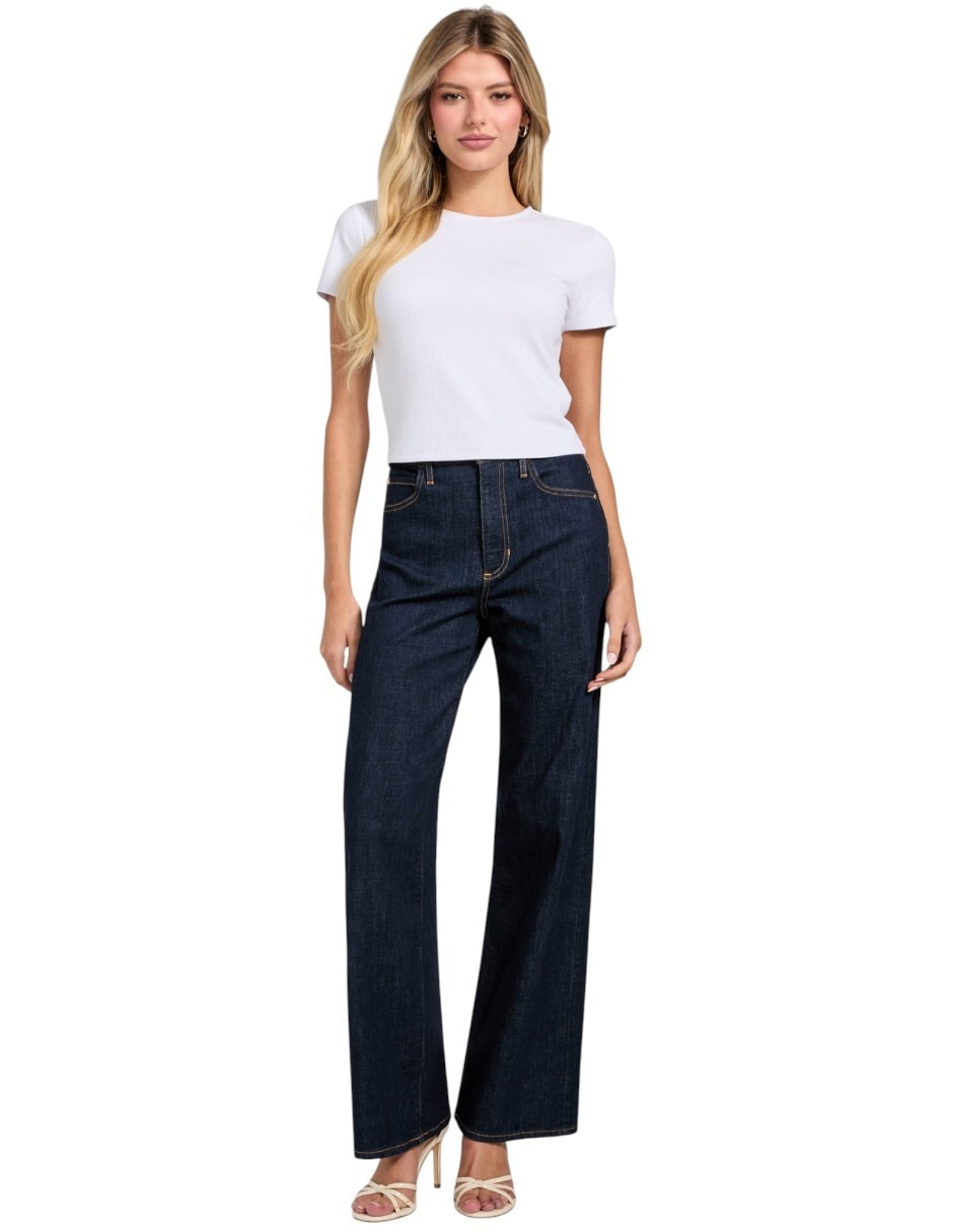 Jeans wide leg para mujer 4