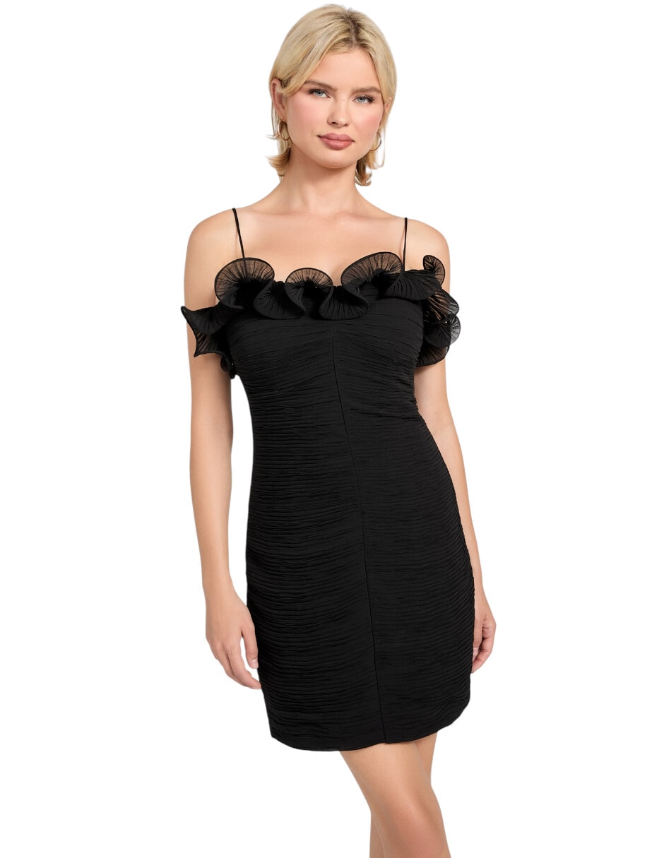 Vestido midi casual ho25 para mujer