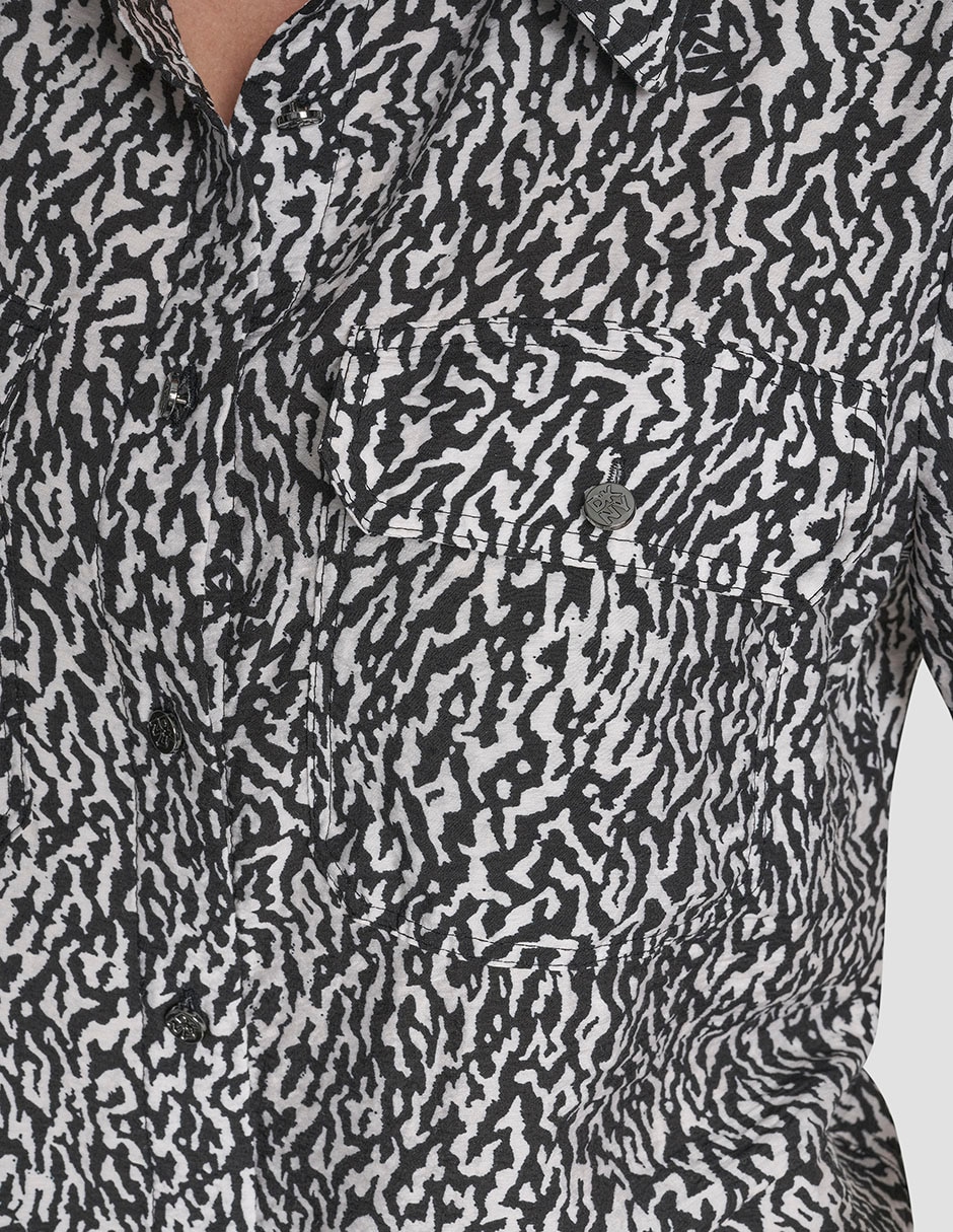 Blusa manga corta para mujer 8