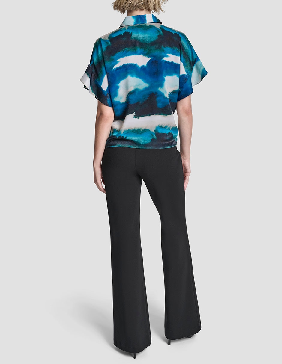 Blusa manga corta para mujer 8