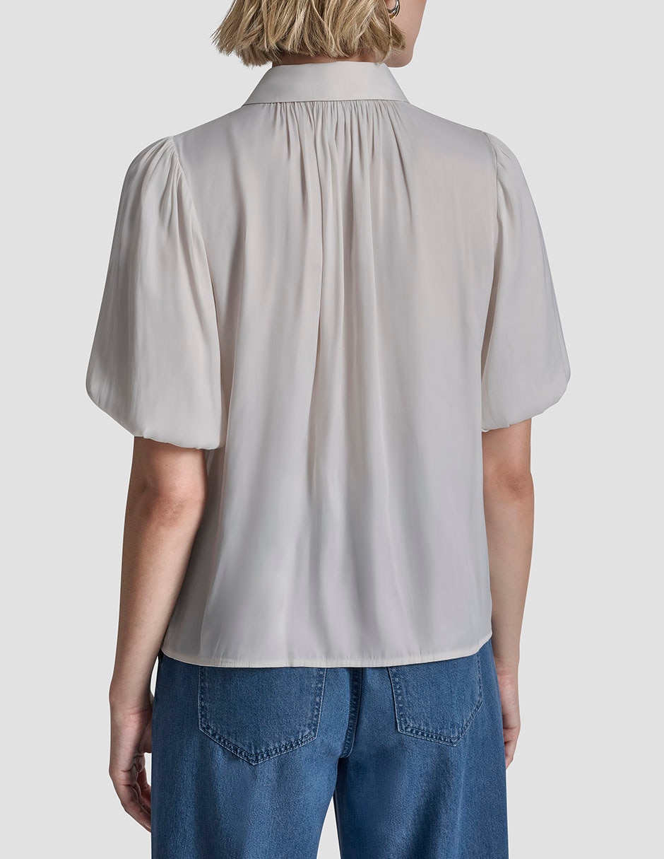 Blusa manga corta para mujer 7