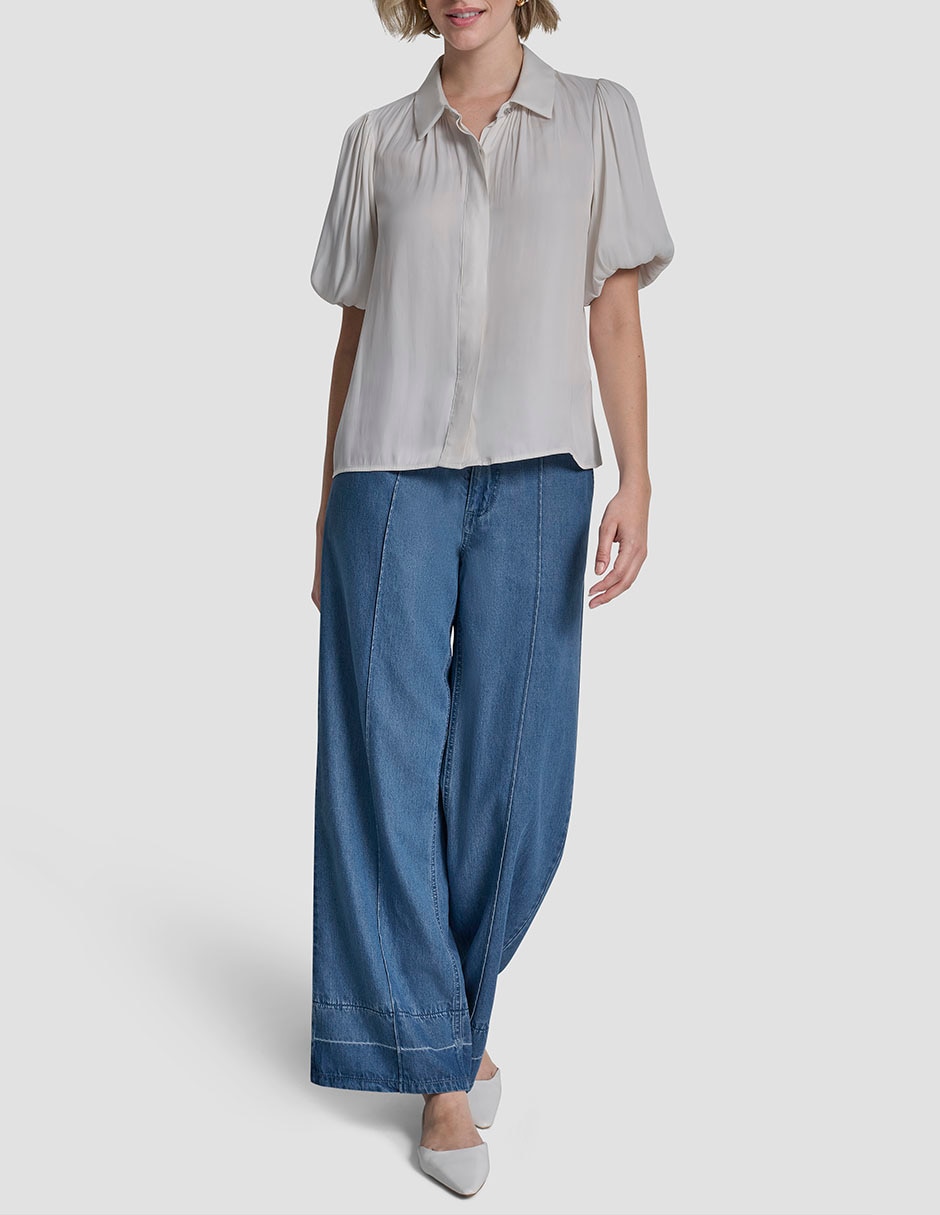 Blusa manga corta para mujer 11