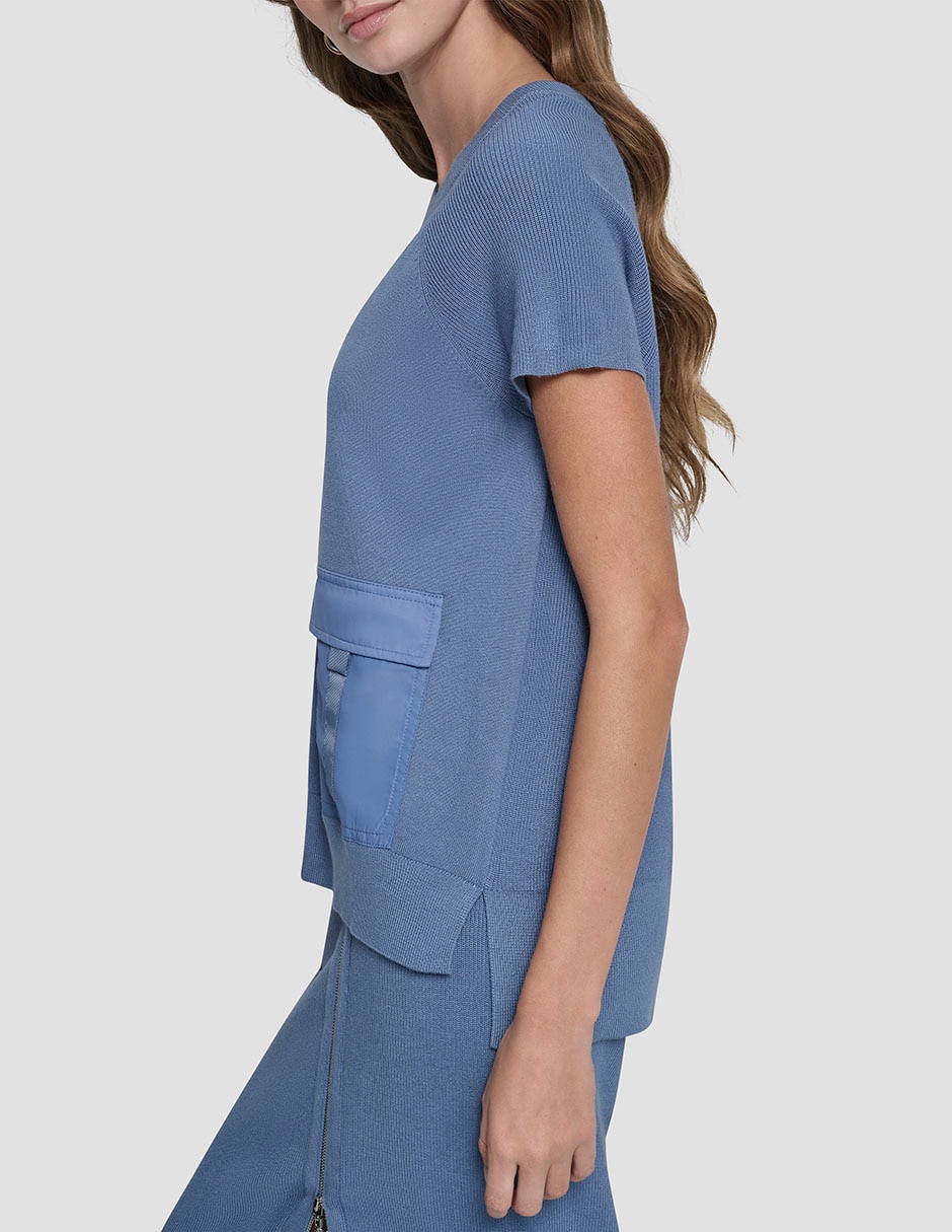 Blusa manga corta para mujer 9