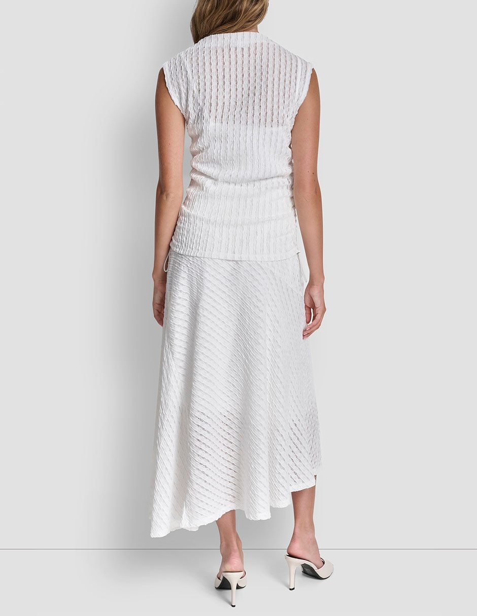 Top DKNY cuello simulado