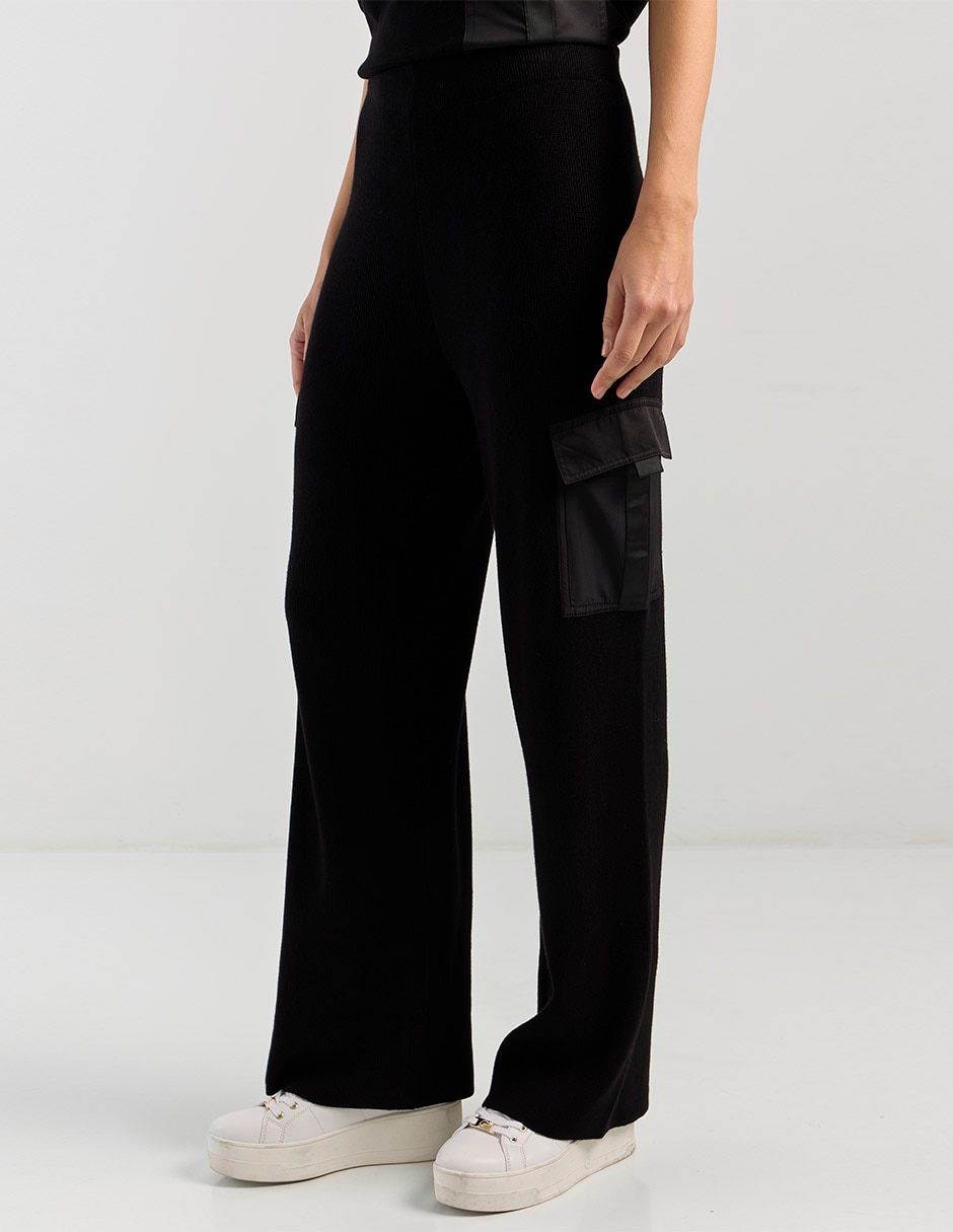 Pantalón cargo wide leg para mujer Pantalón cargo wide leg para mujer