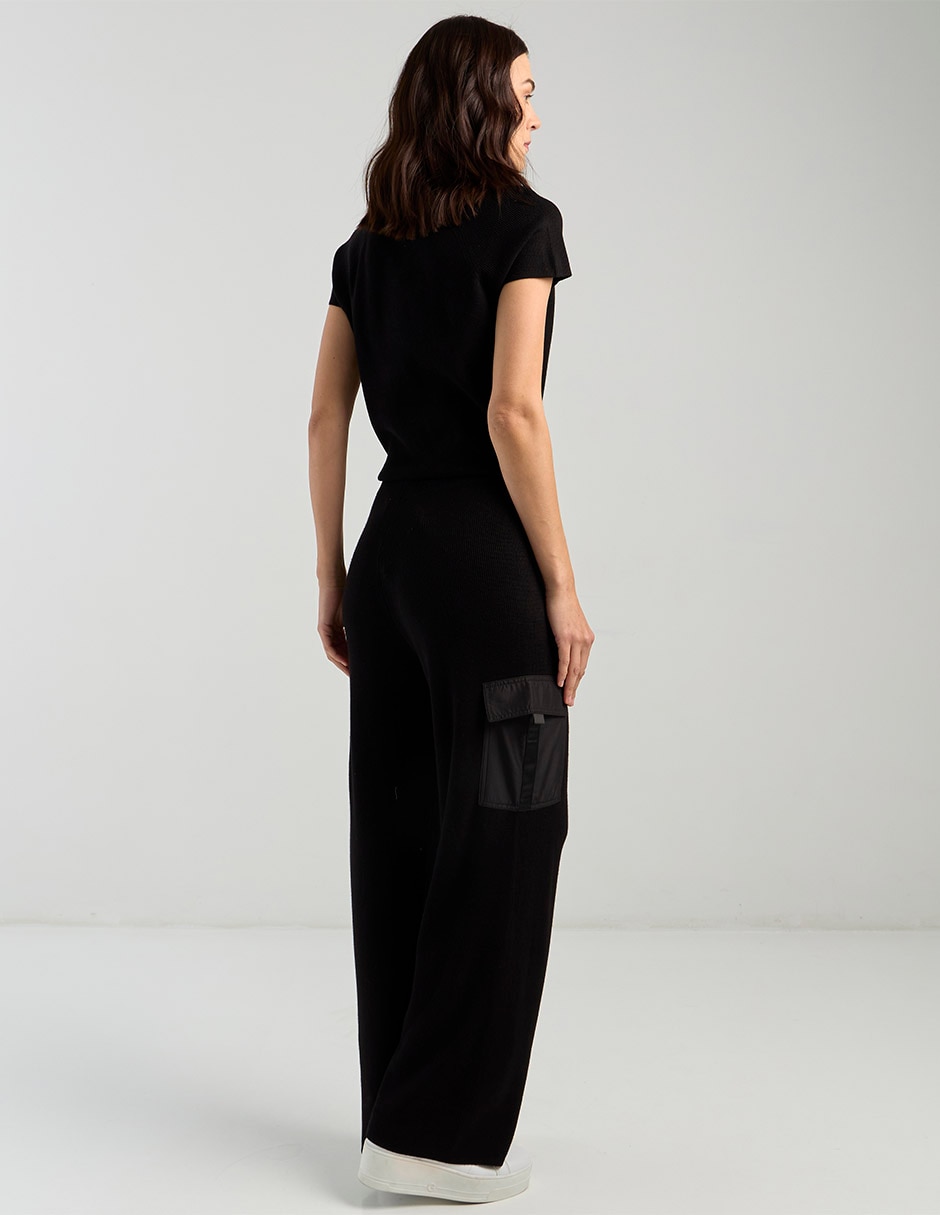 Pantalón cargo wide leg para mujer 4