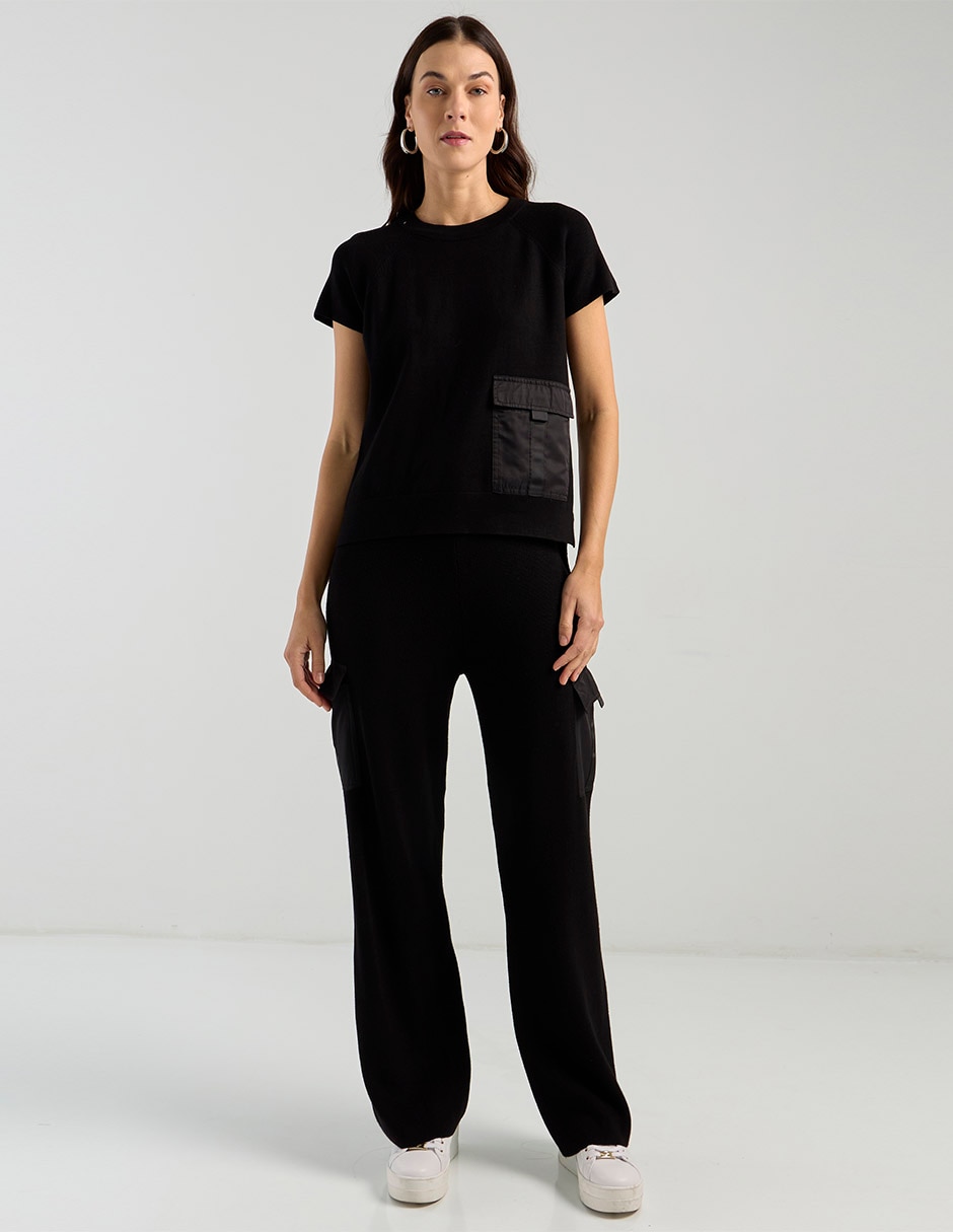 Pantalón cargo wide leg para mujer 3