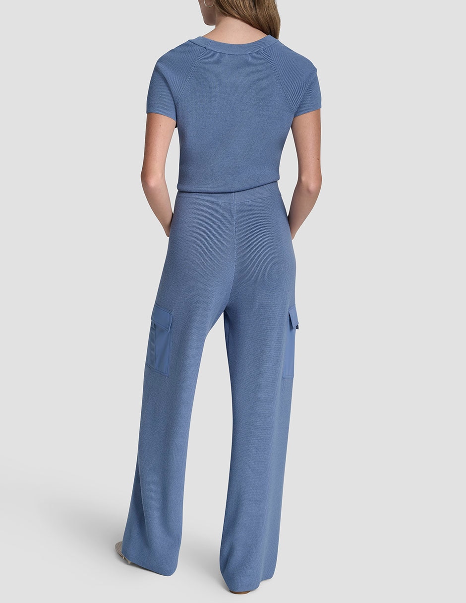 Pantalón cargo flare para mujer 5