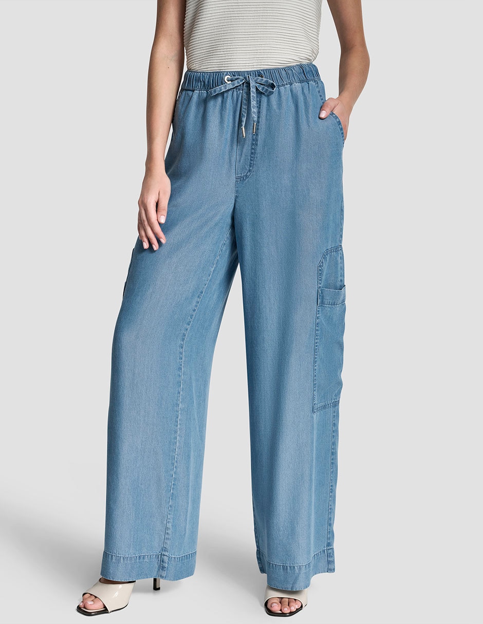 Pantalón cargo amplio para mujer Pantalón cargo amplio para mujer