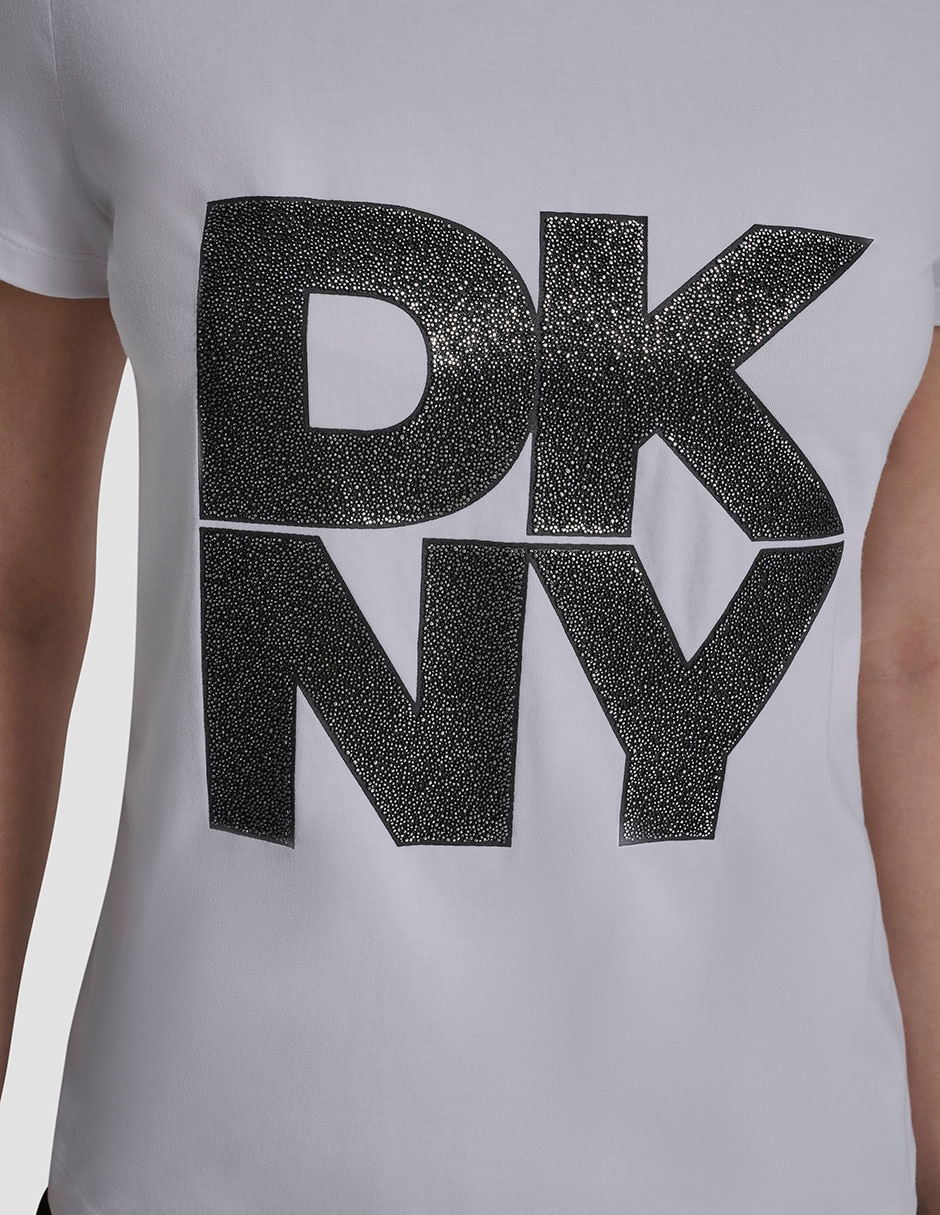 Playera manga corta cuello redondo para mujer 4