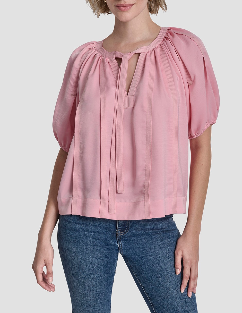 Blusa Dkny manga al codo para mujer