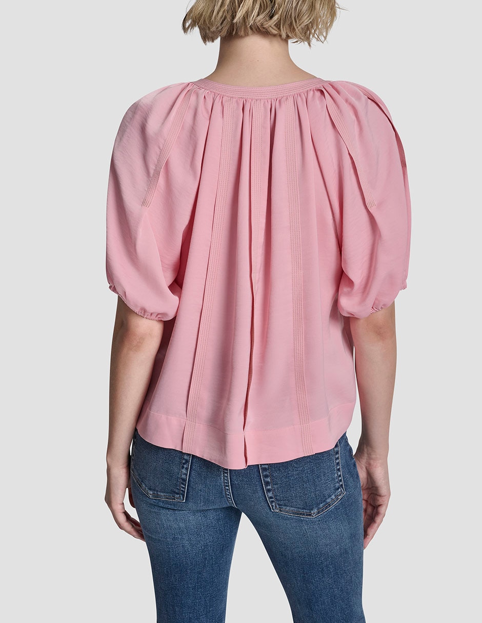 Blusa Dkny manga al codo para mujer
