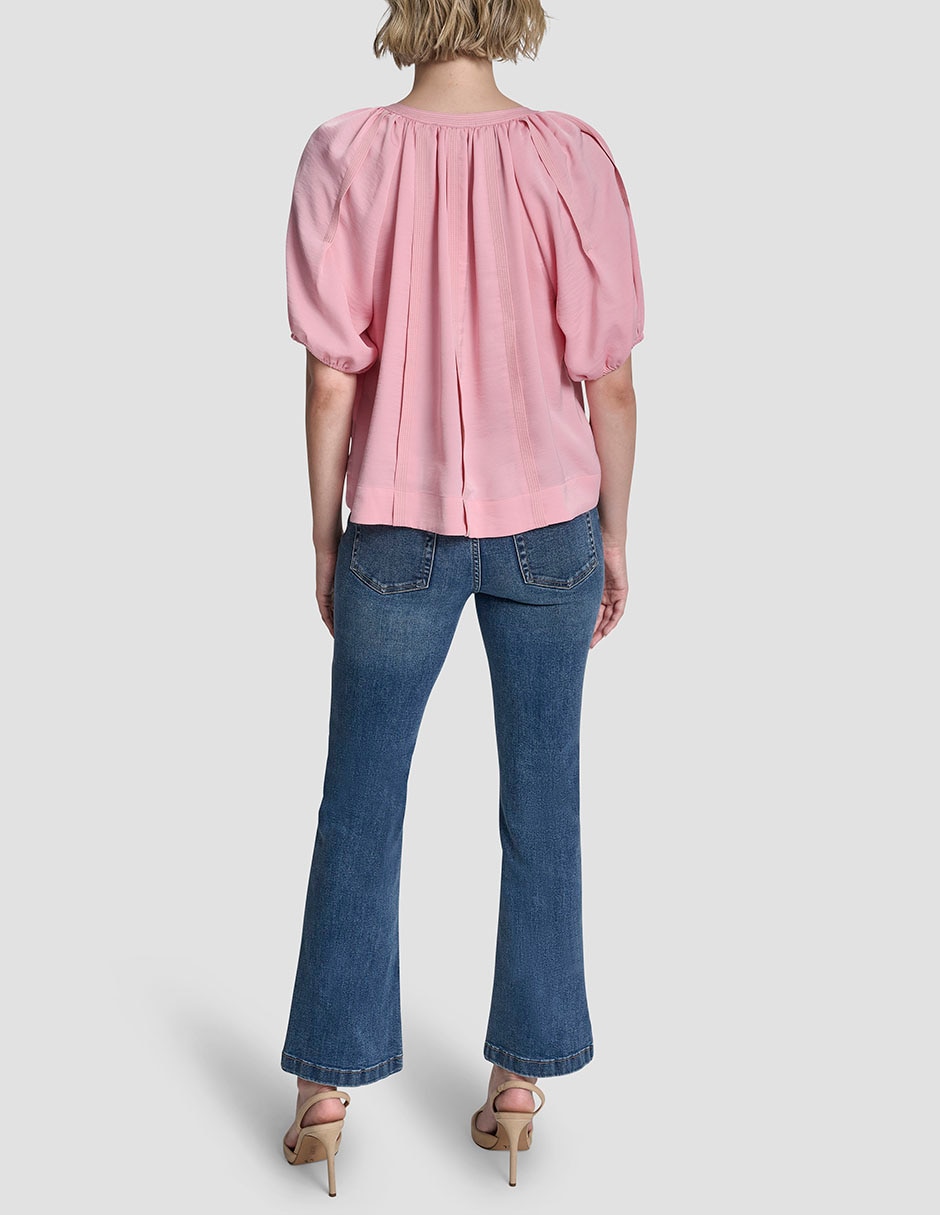 Blusa Dkny manga al codo para mujer