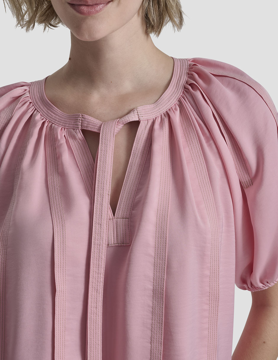 Blusa Dkny manga al codo para mujer