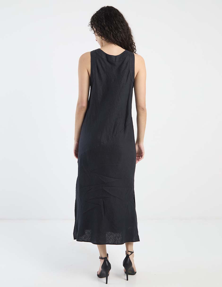 Vestido largo casual Dkny para mujer