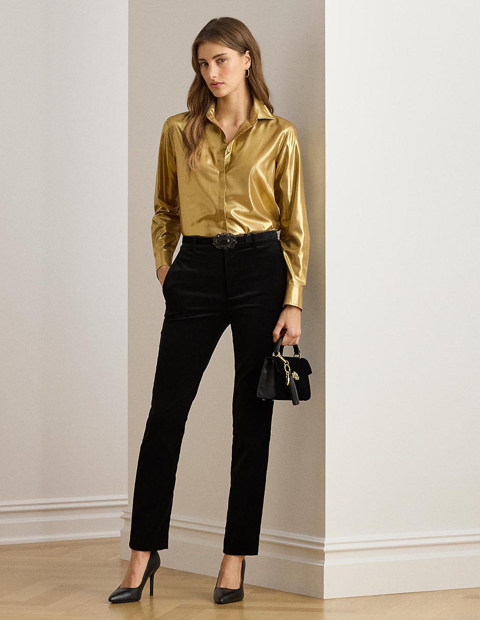 Pantalón relaxed regular para mujer 6