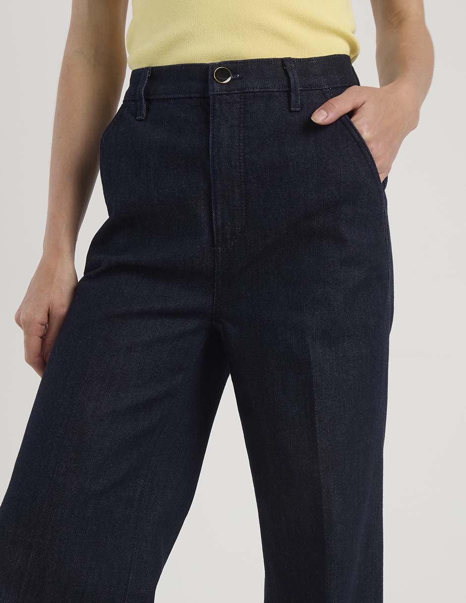 Jeans relaxed amplio para mujer 5