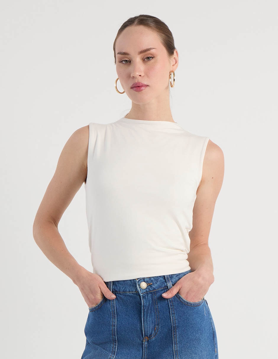 Top cuello redondo 2