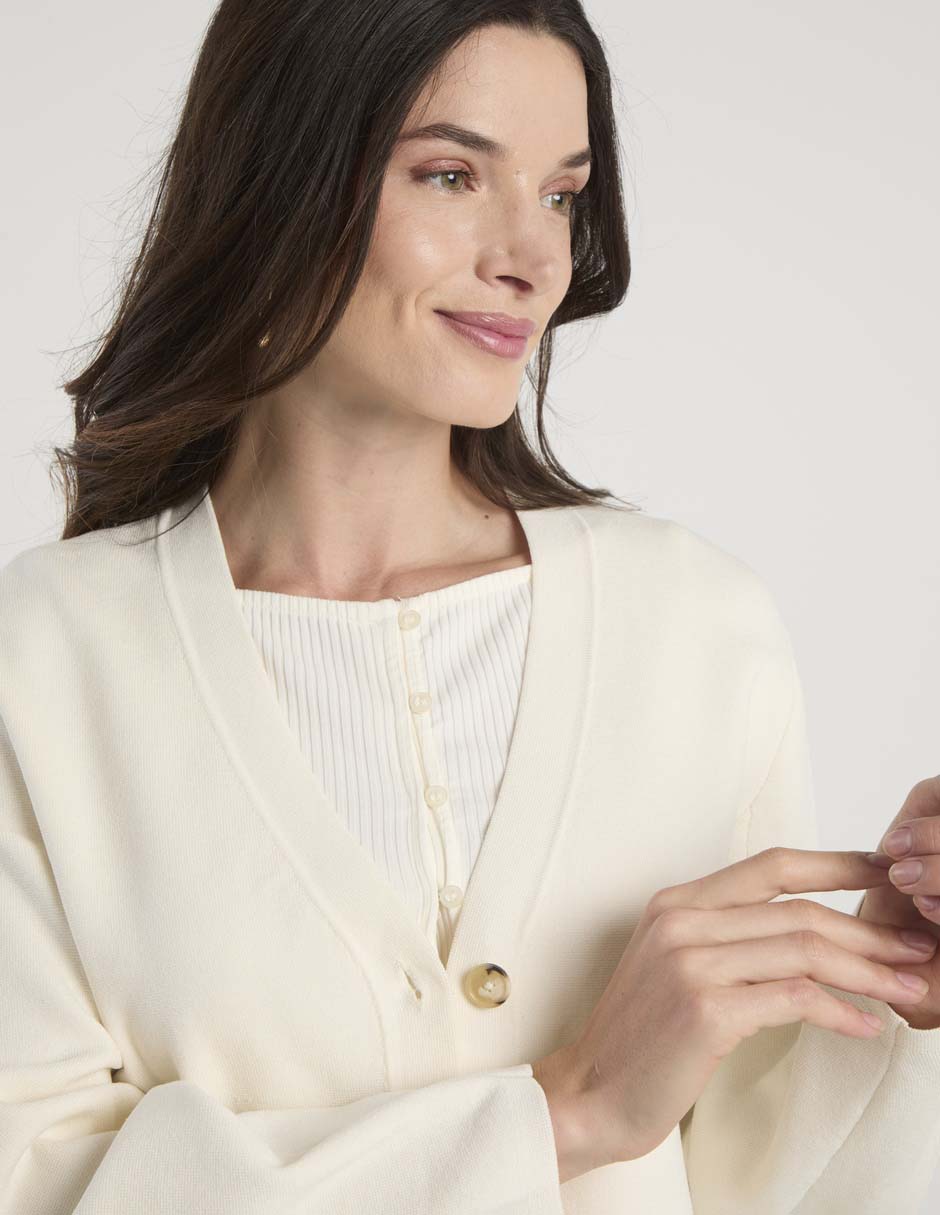 Suéter ann taylor cuello v para mujer