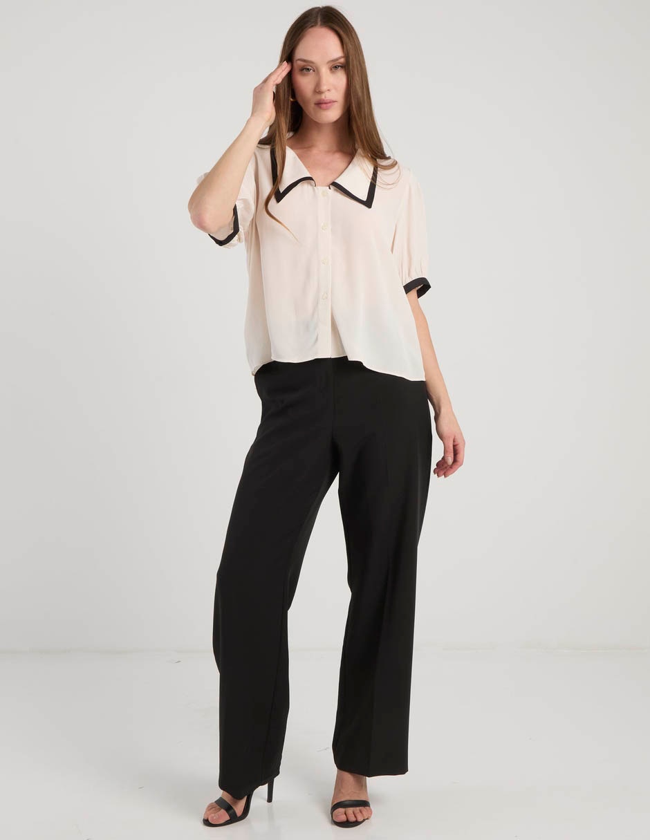 Blusa manga corta para mujer 8
