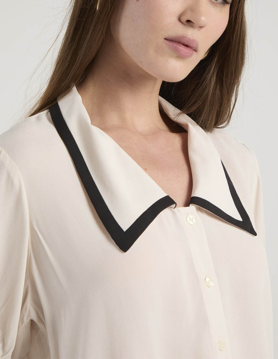Blusa manga corta para mujer 9