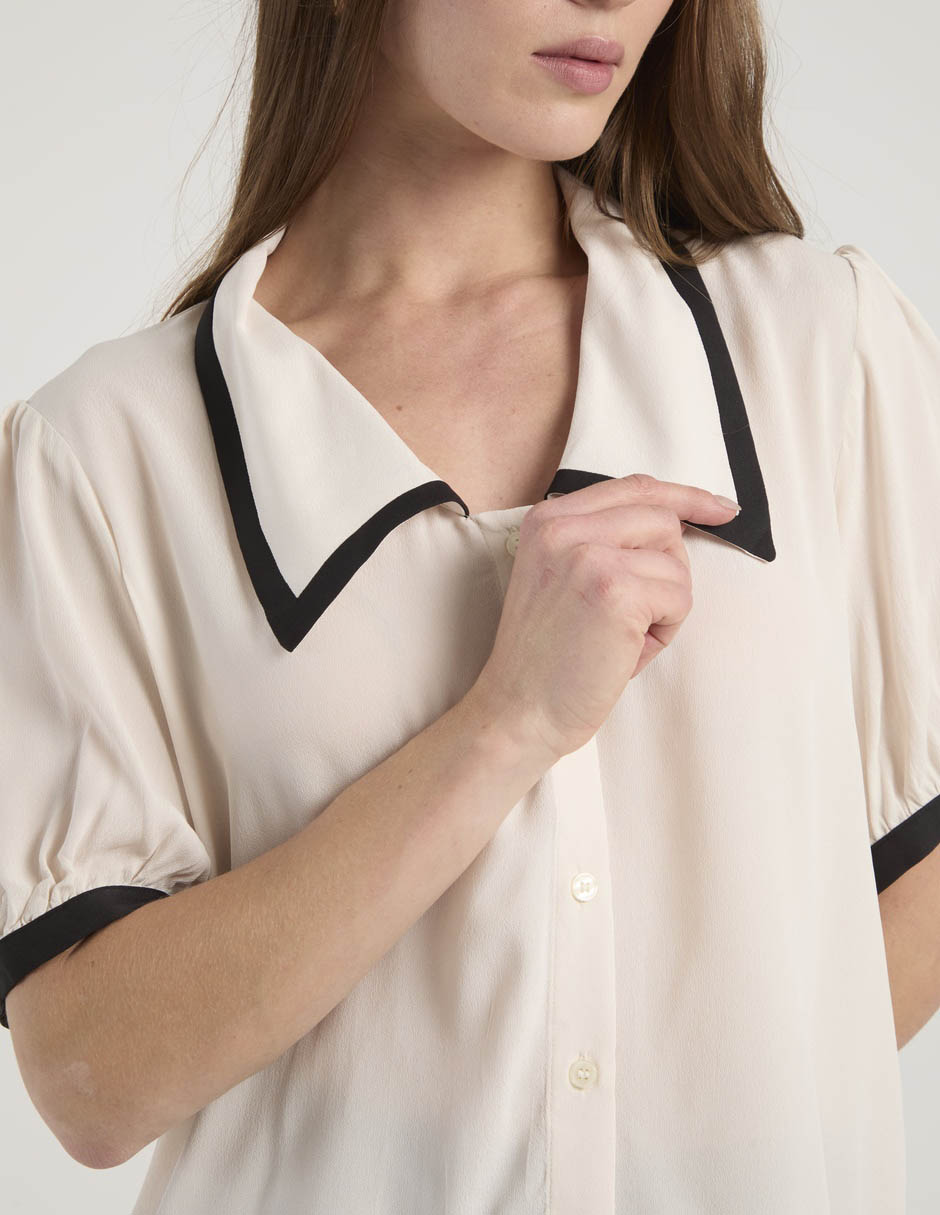Blusa manga corta para mujer 10