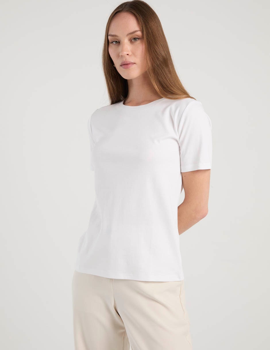 Blusa manga corta para mujer 1