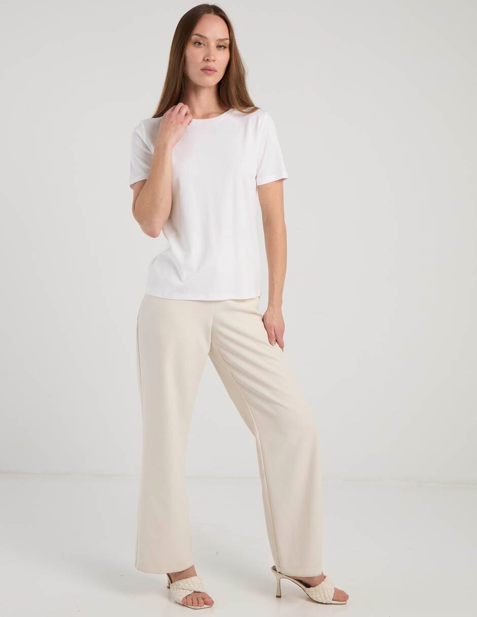 Blusa manga corta para mujer 8
