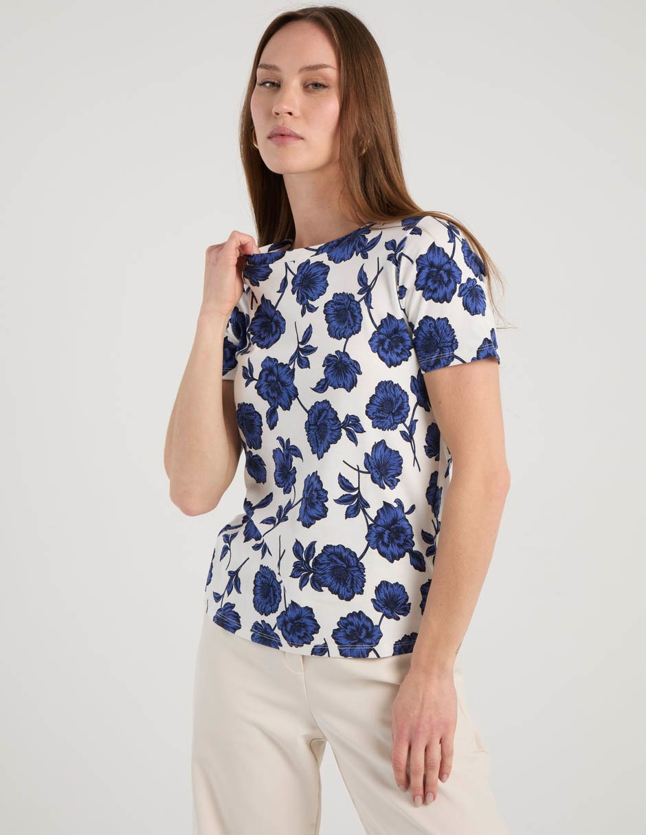 Blusa manga corta para mujer 1