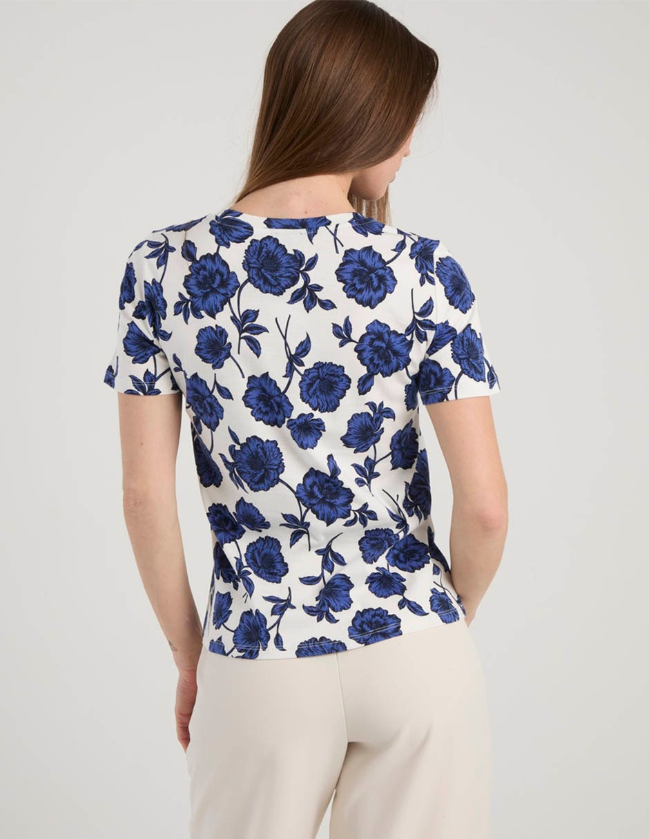 Blusa manga corta para mujer 11