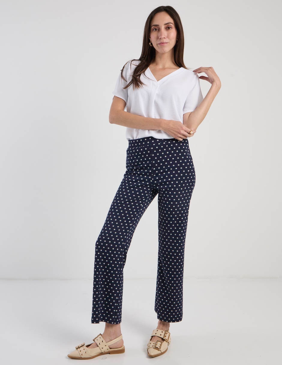 Pantalón relaxed Ann Taylor straight para mujer