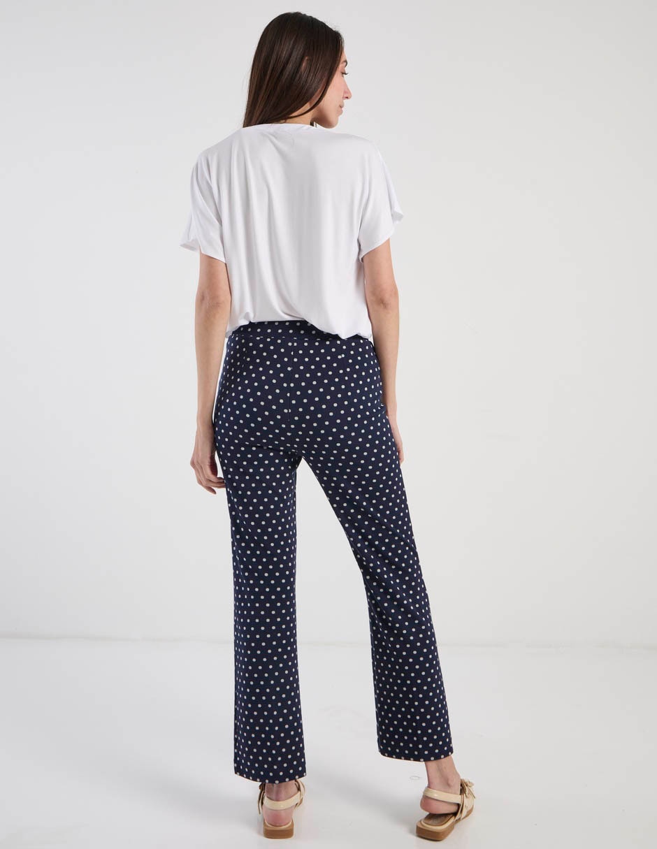 Pantalón relaxed Ann Taylor straight para mujer