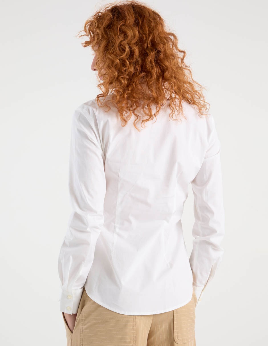 Blusa camisera manga larga para mujer 11