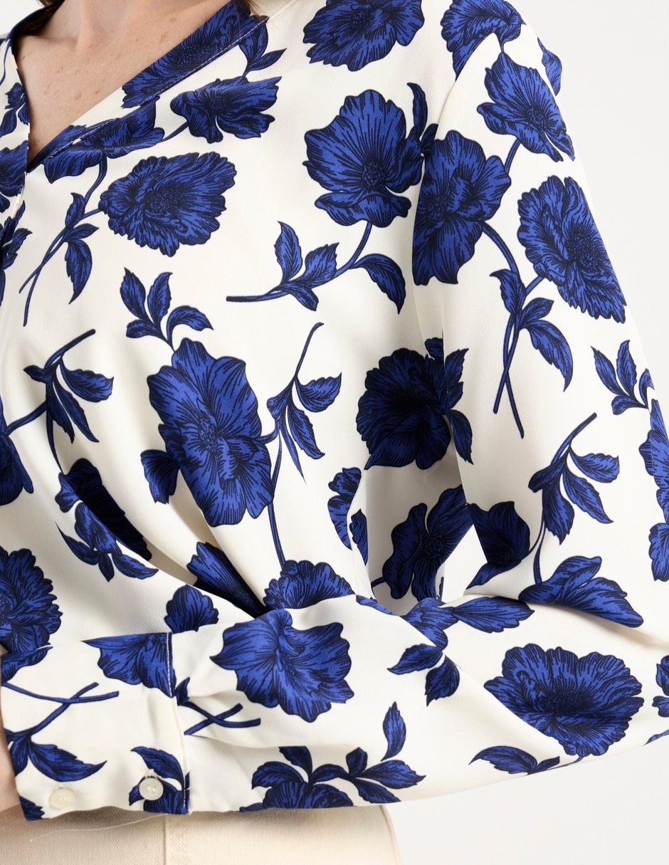 Blusa manga larga para mujer 11