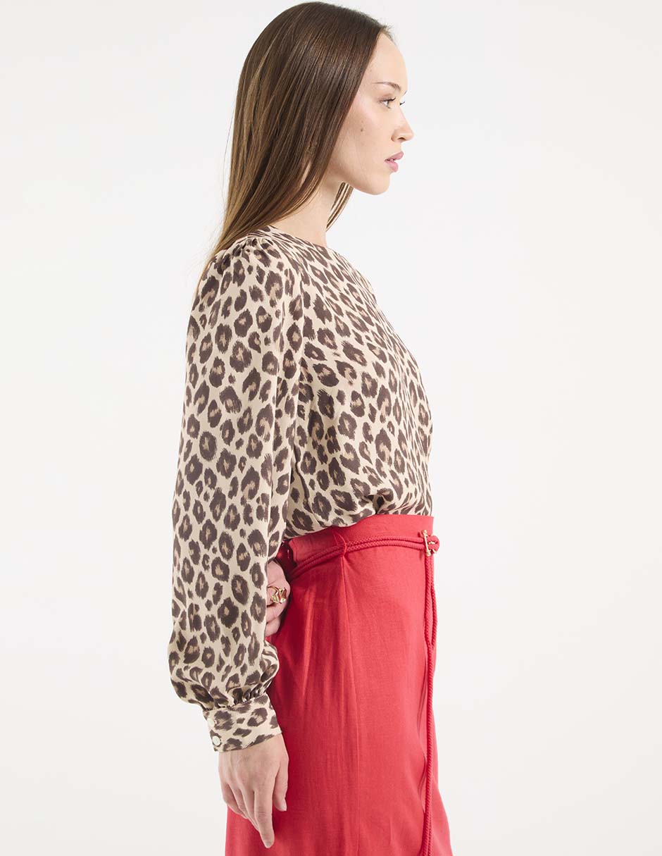 Blusa manga larga para mujer 2