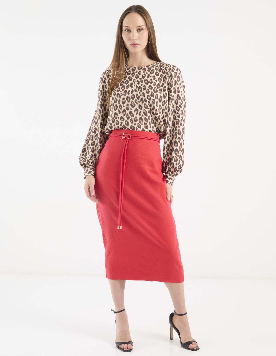 Blusa manga larga para mujer 3
