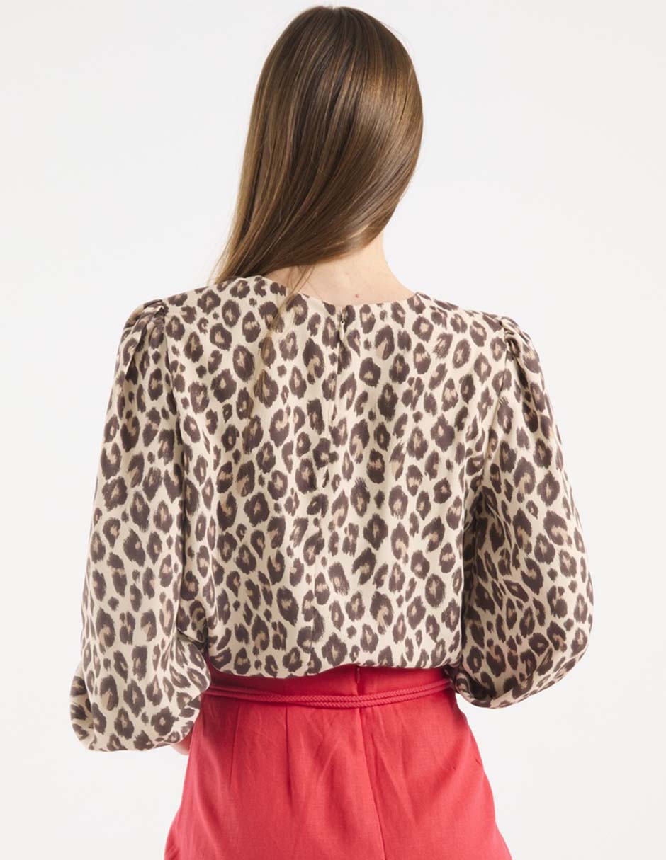 Blusa manga larga para mujer 6
