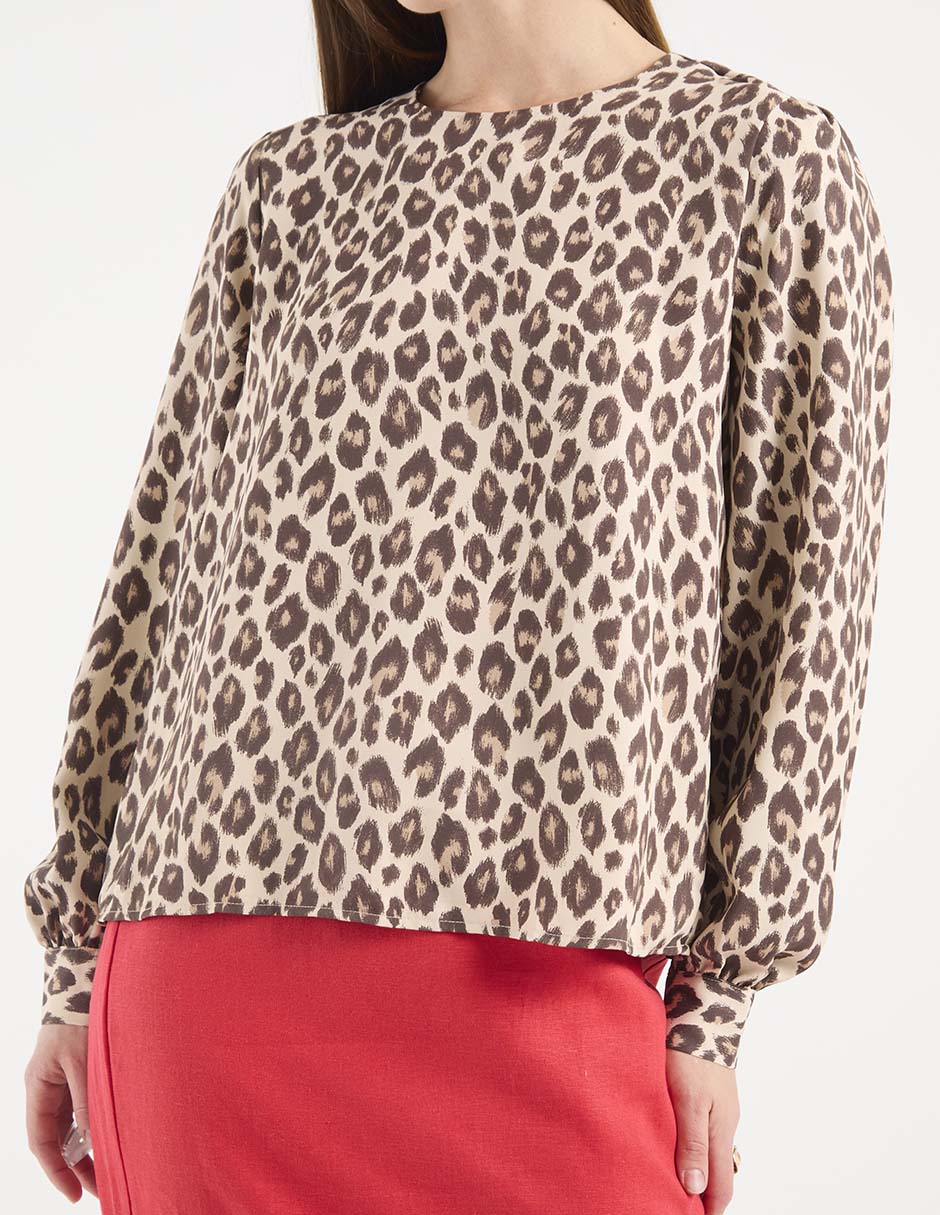 Blusa manga larga para mujer 7