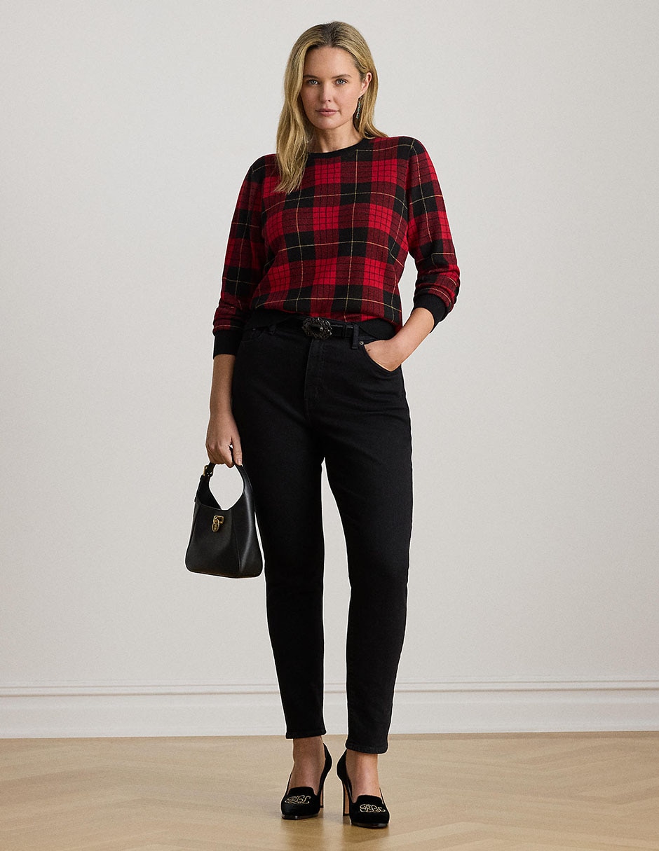 Suéter Lauren Plus cuello redondo para mujer
