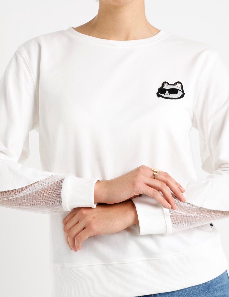 Suéter cuello redondo para mujer 10