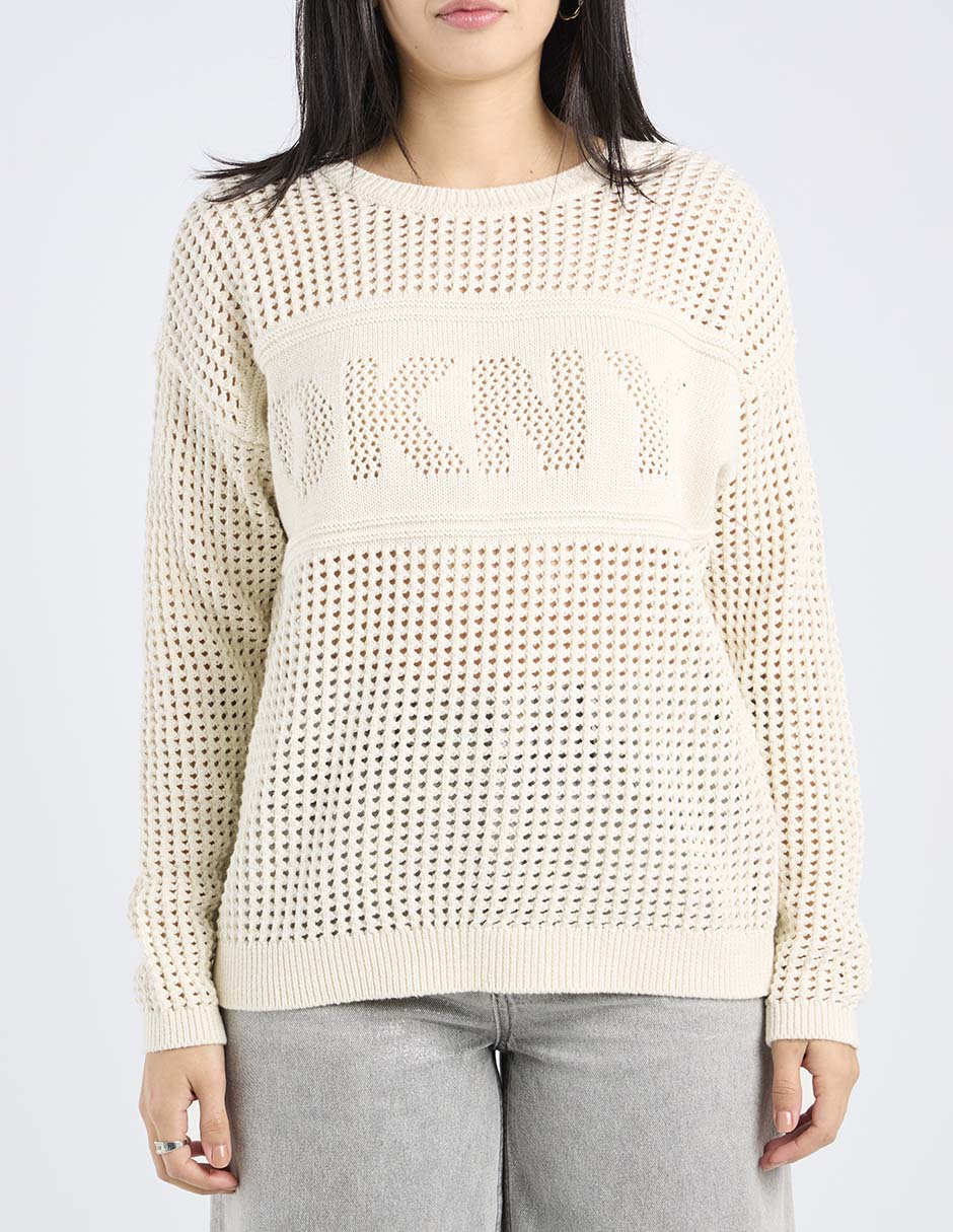 Suéter cuello redondo para mujer 12