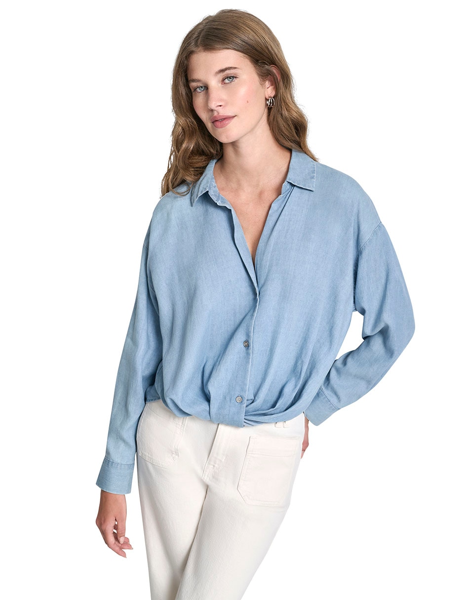 Blusa manga larga para mujer 1