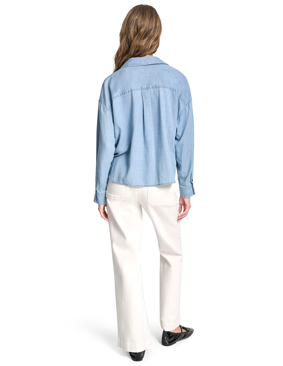 Blusa manga larga para mujer 7