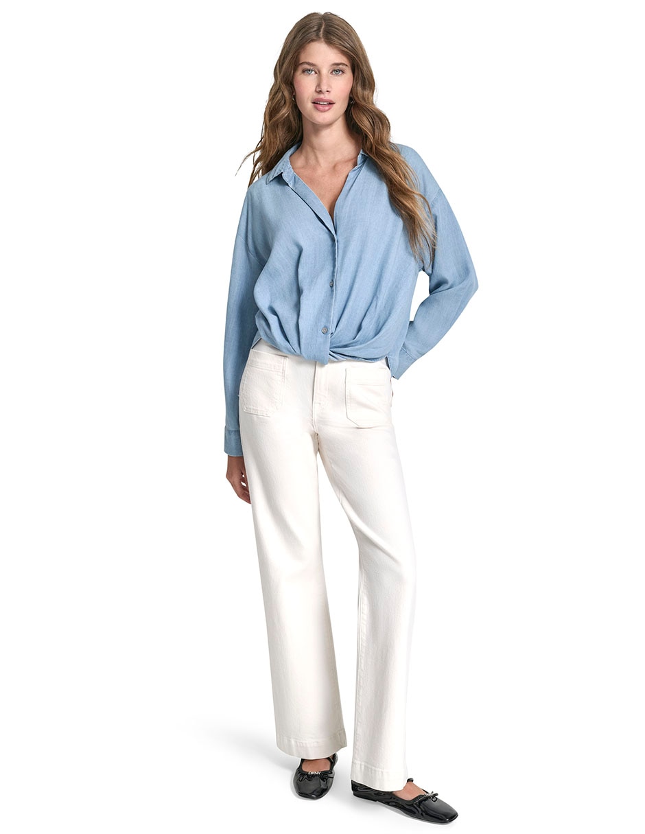 Blusa manga larga para mujer 11