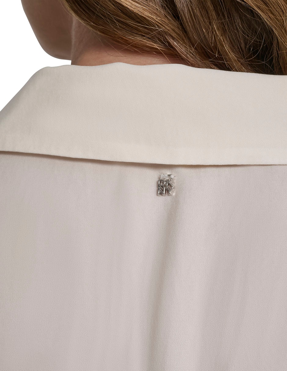 Blusa camisera manga larga para mujer 10